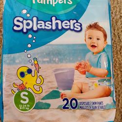 Pampers Size Small Splashers 20 Count