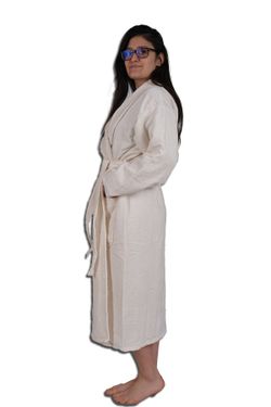 👉 Size M 👈unisex bathrobe 100% Cotton