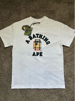 A bathing APE X Burberry colab tee