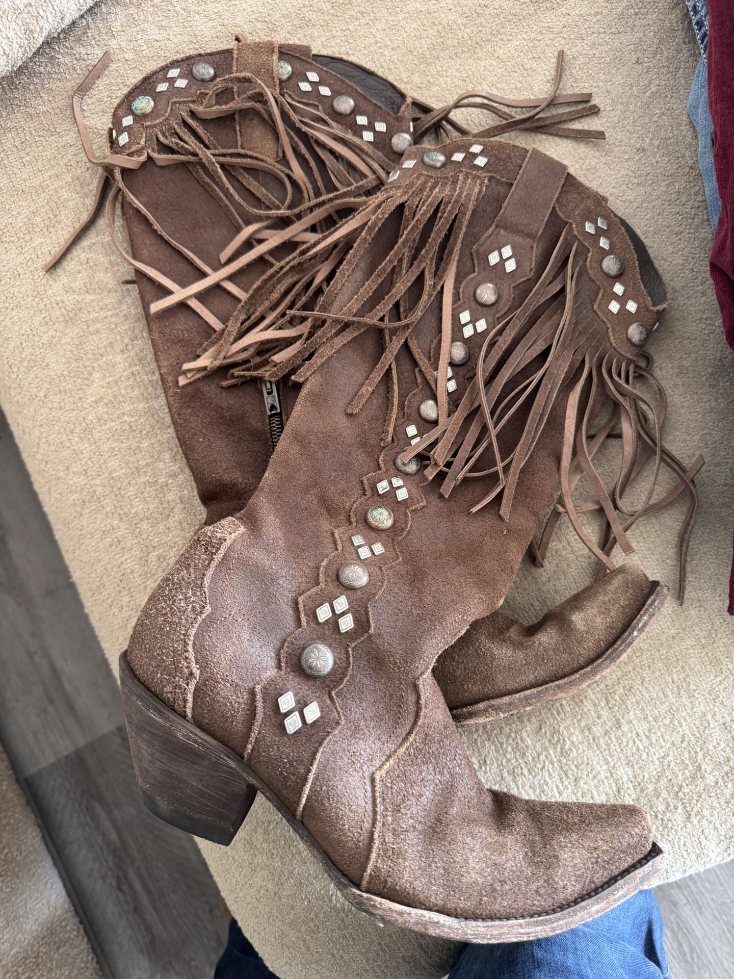 Old Gringo Fringe Boots