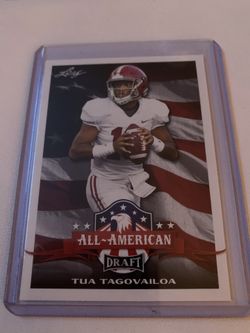 Tua Tagovailoa Rookie Card