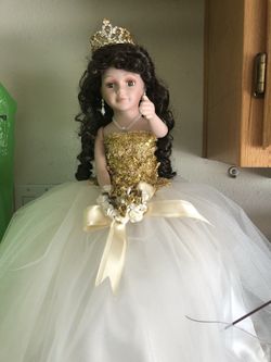 Quinceañera doll