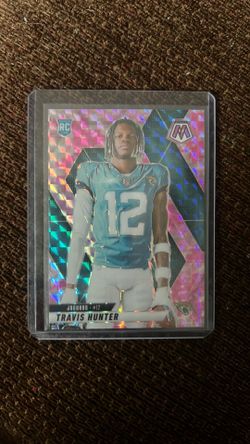 Travis hunter pink mosaic panini rookie
