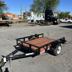 New 4x6 Light Weight Utility Trailer