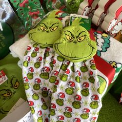 Grinch Kitchen Towels