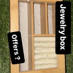 Wooden Jewelry Box 