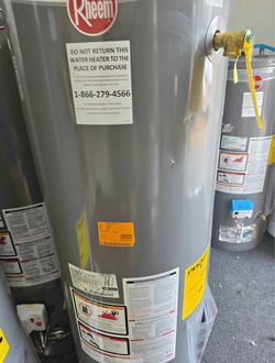 Rheem water heater 40,50 gallon