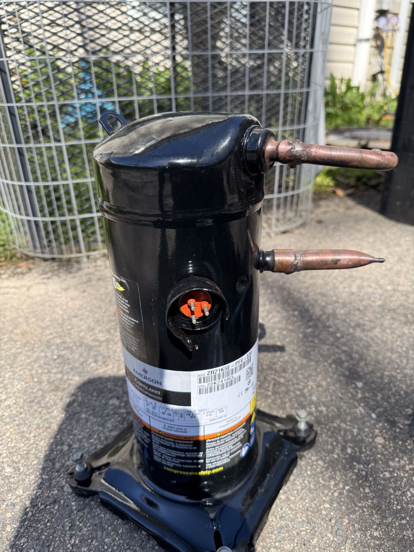 New Compressor For R22 2 Ton Carrier Heat Pump