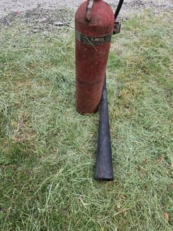 Old fire extinguisher