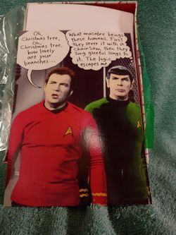 Star Trek Christmas cards