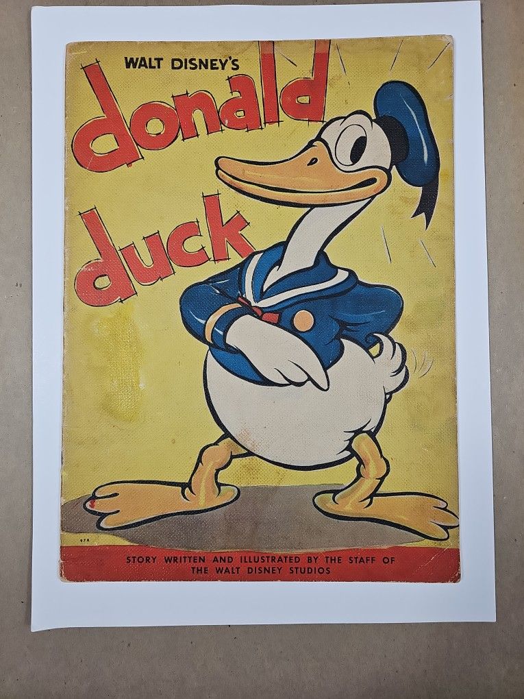 1935 1st Donald Duck picture book