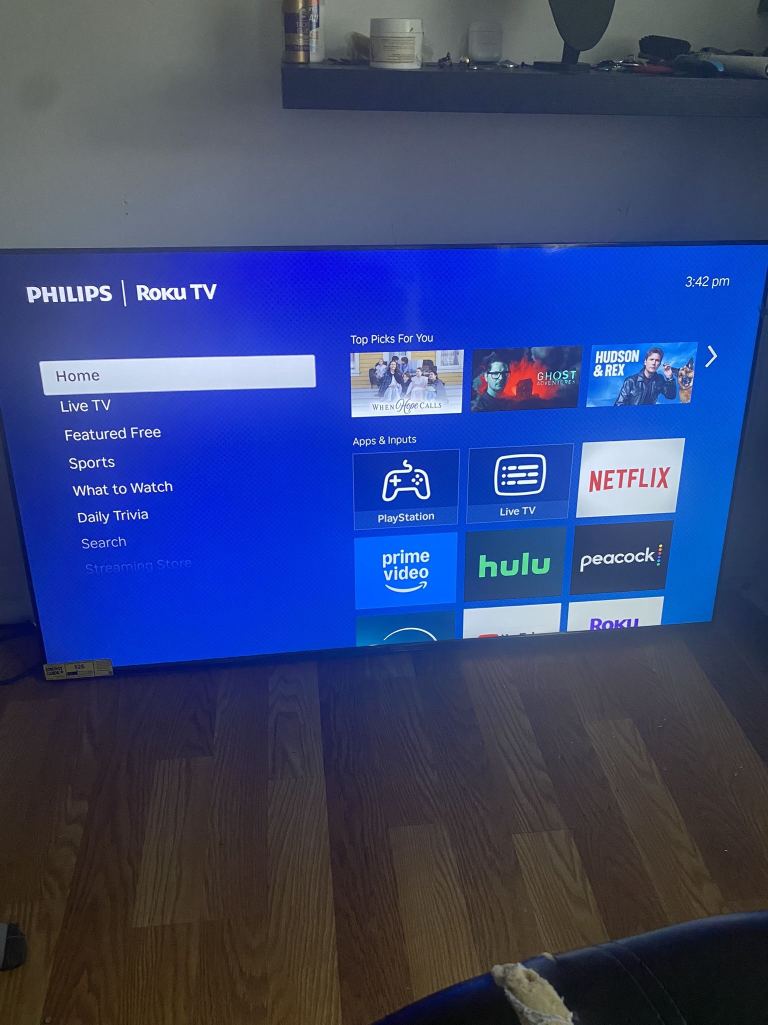 Philips Roku T V 65 In