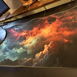 LED Cosmos Mouse Pad