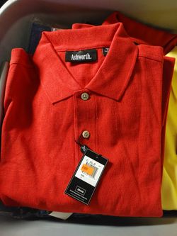 Mens Golf Polos L