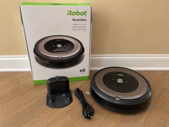 iRobot Roomba e6 (e6198) Robot Vacuum with Charging Dock – Great Condition