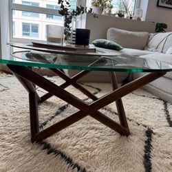 West Elm Spindle Mid Century Modern MCM Coffee Table