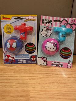 Flashing Light Tops Toys