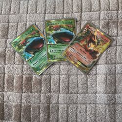 2 Venasour Ex Xy Evolutions + 1 Charizard Ex Xy Evolution 