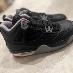 Jordan 4 BRED reimagined GS Deadstock