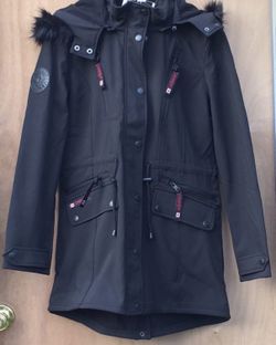 NEVER WORN Canada Weather Hooded Coat - Large