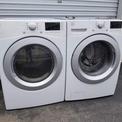 Kenmore Front Load Washer And Gas Dryer 