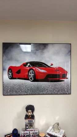 Ferrari LaFerrari Framed Wall Art Print