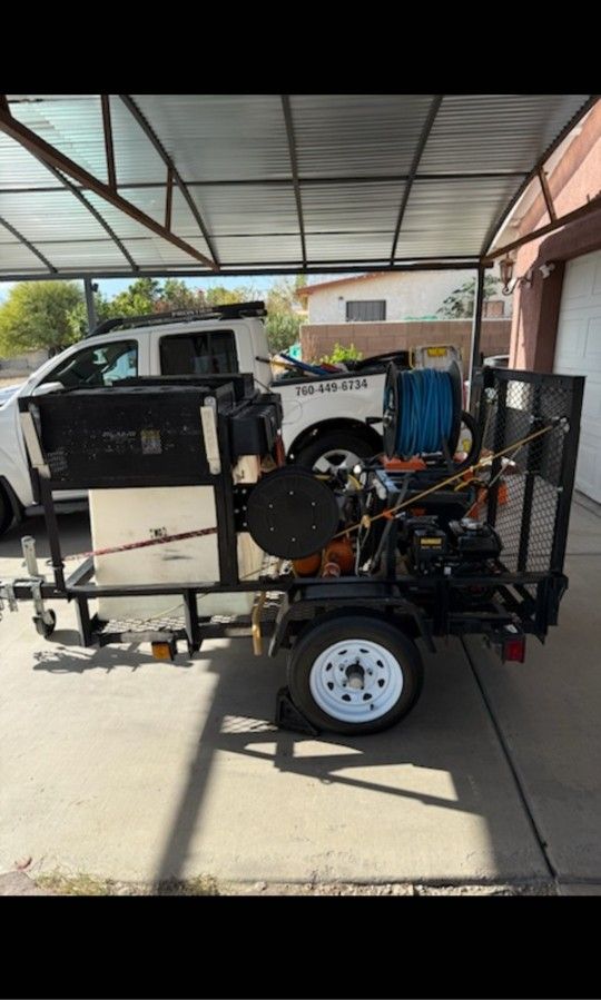 Car wash Trailer,
