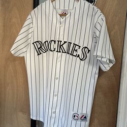 Rockies Baseball Jersey Size m