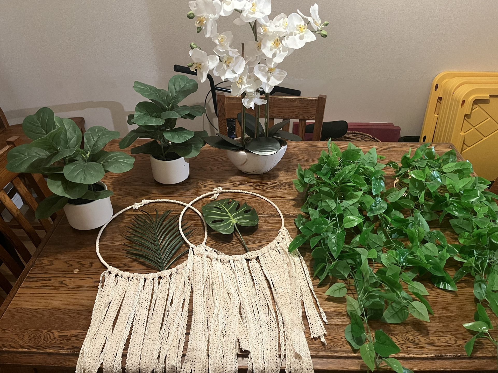 Artificial Plants and walk Decor