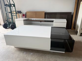 Modern White Coffee Table