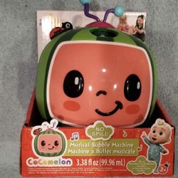 New Cocomelon  Musical Bubble Blower