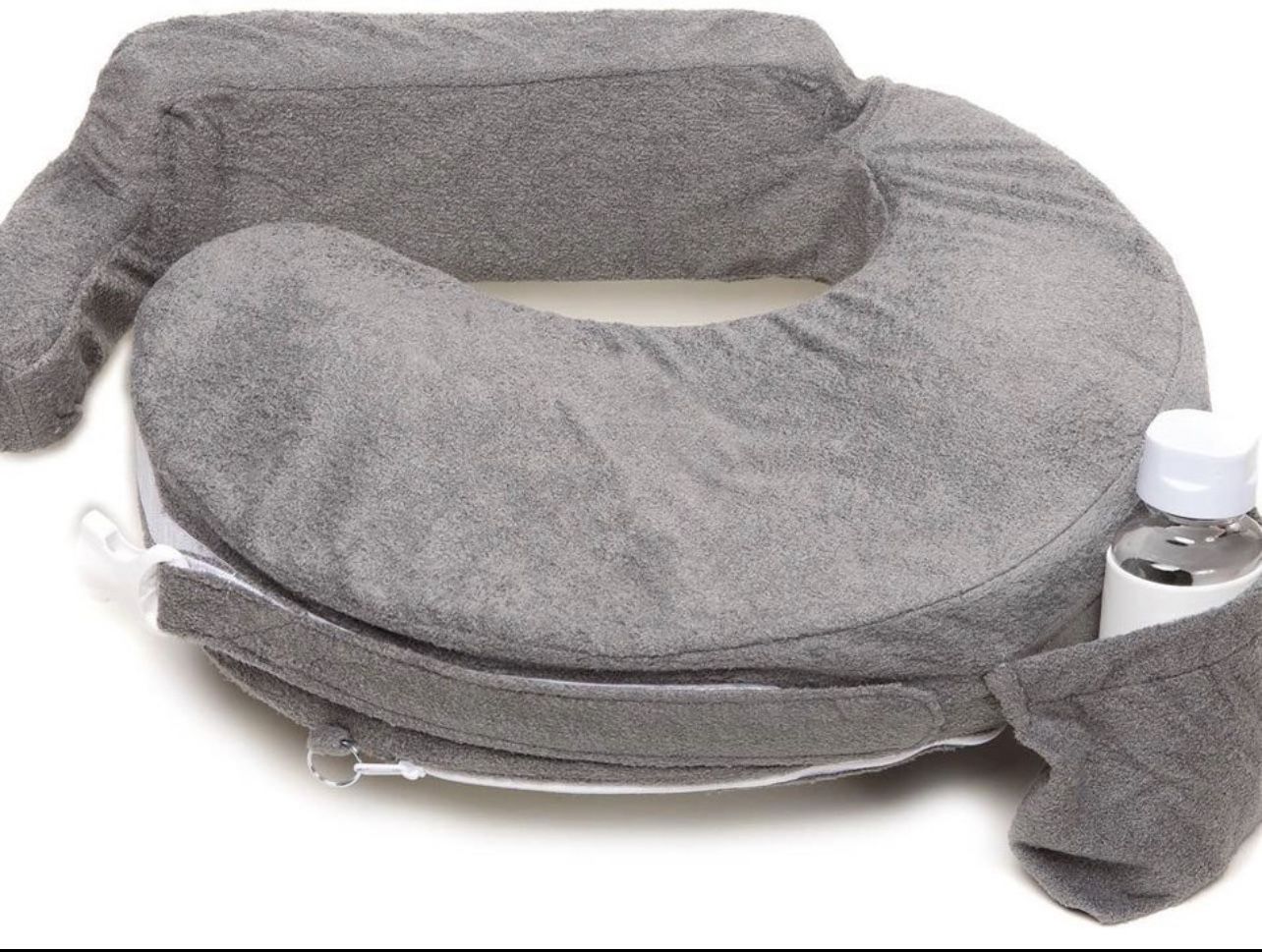 My Brest Friend Deluxe Nursing Pillow, Evening Grey