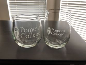 Stemless Red wine glass