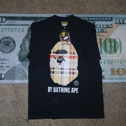 Bape X Burberry Tee