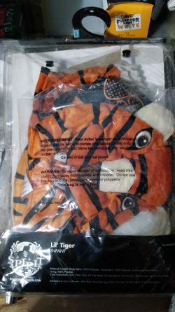 New Lil Tiger Costume (6-12M)