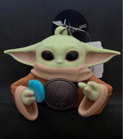 Grogu hand sanitizer holder