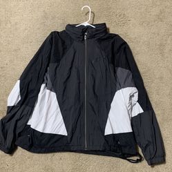 Nike Sportswear Hooded Woven Jacket Men's XL Anthracite Black AR1869-060