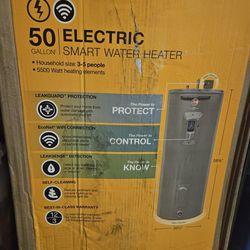 50 Gallon Electric Smart Water Heater 