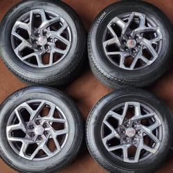 20" GMC Sierra Yukon AT4 Denali Tahoe Silverado OEM Stock Original Factory Wheels Rims Tires 2024