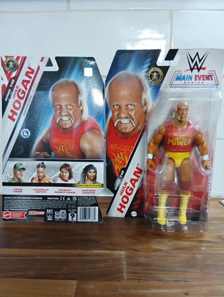 WWE Main Event Hulk Hogan Collectible Action Figure