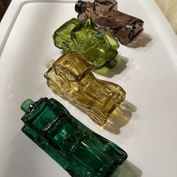 Vintage Avon Glass Cologne & After Shave Bottles