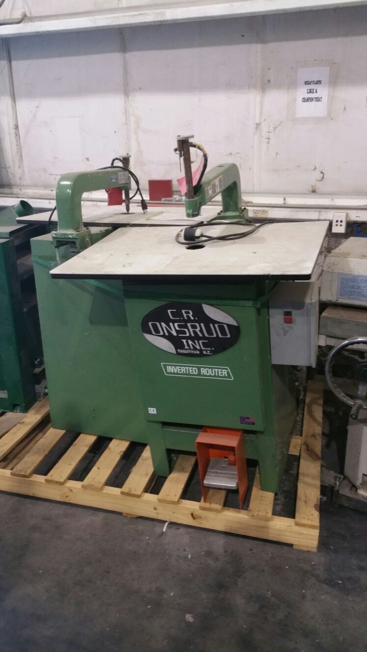 CR Onsrud Inverted Pin Router model 2003