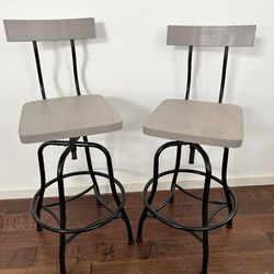 Teak Bar Stools