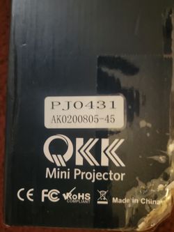 Qkk Mini Projector BRAND NEW In Box
