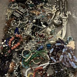 Vintage And 925 Silver Jewelry Lot