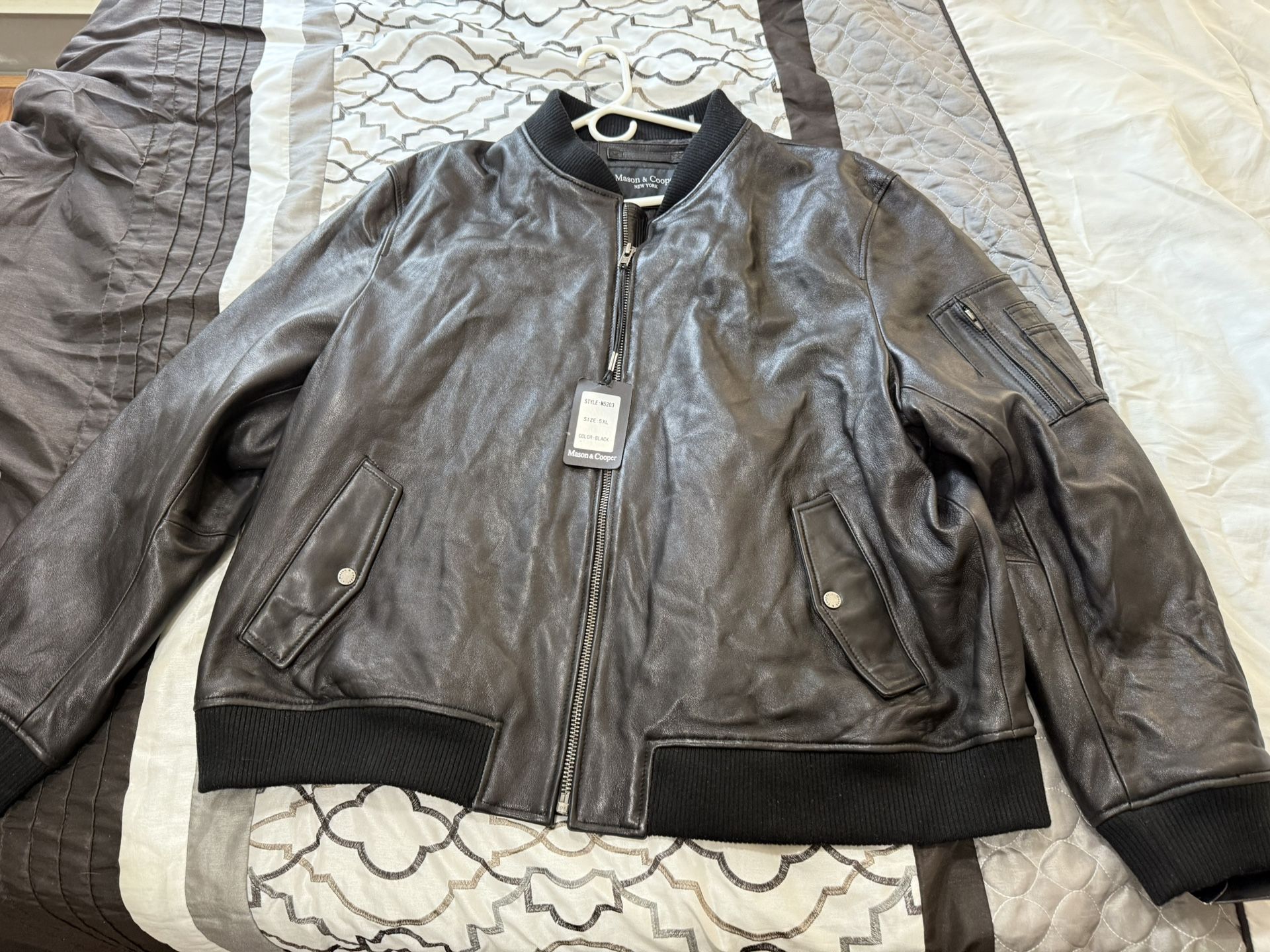 Leather jacket Mason & Cooper Size 5 XL