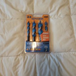 Spyder 4pc Stinger Power Bits - Wood, Plywood, MDF, Laminate - 3/8"