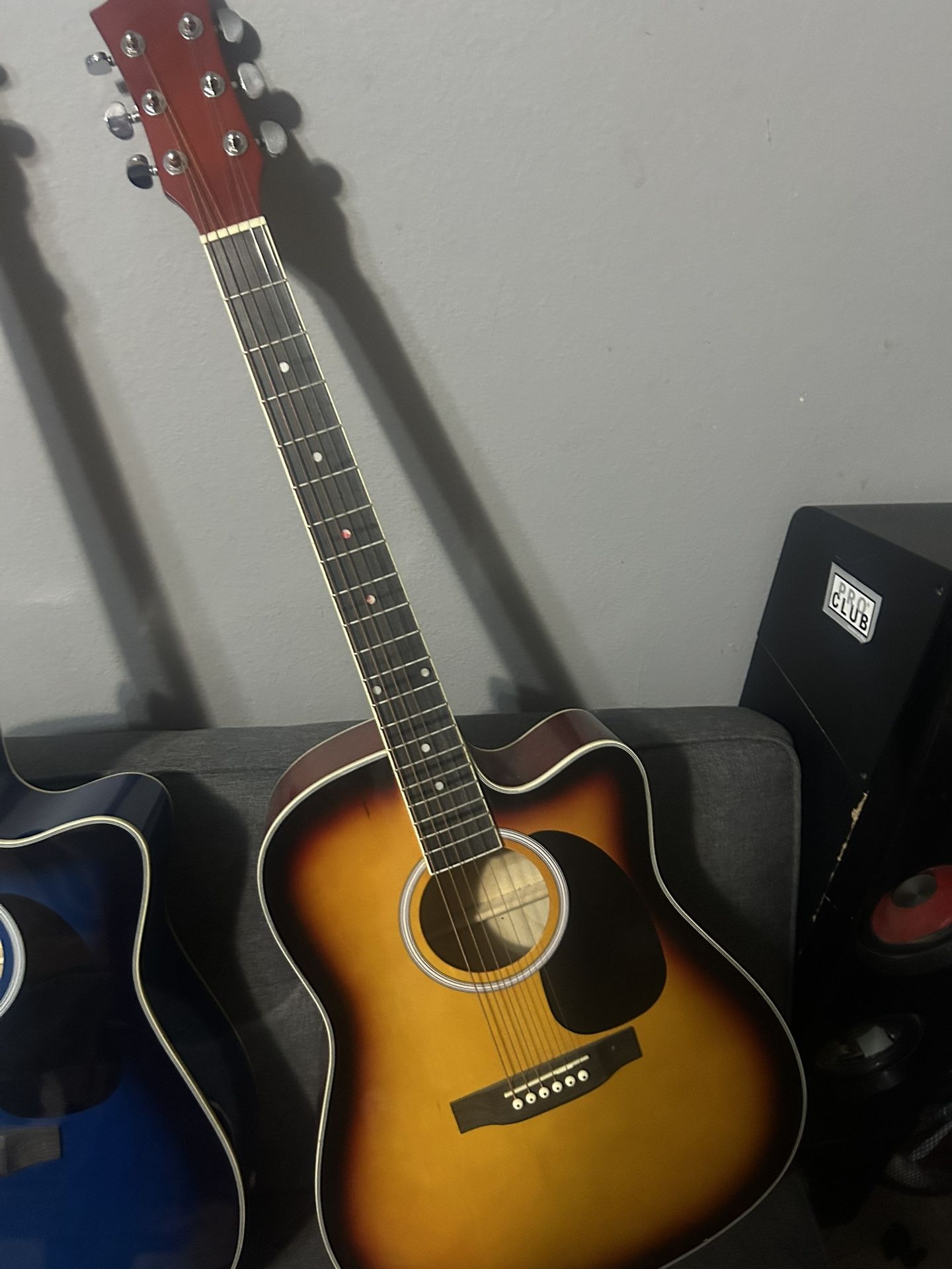 6 String Electric Acoustic Guitar