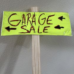 Summer Garage Sale May 10