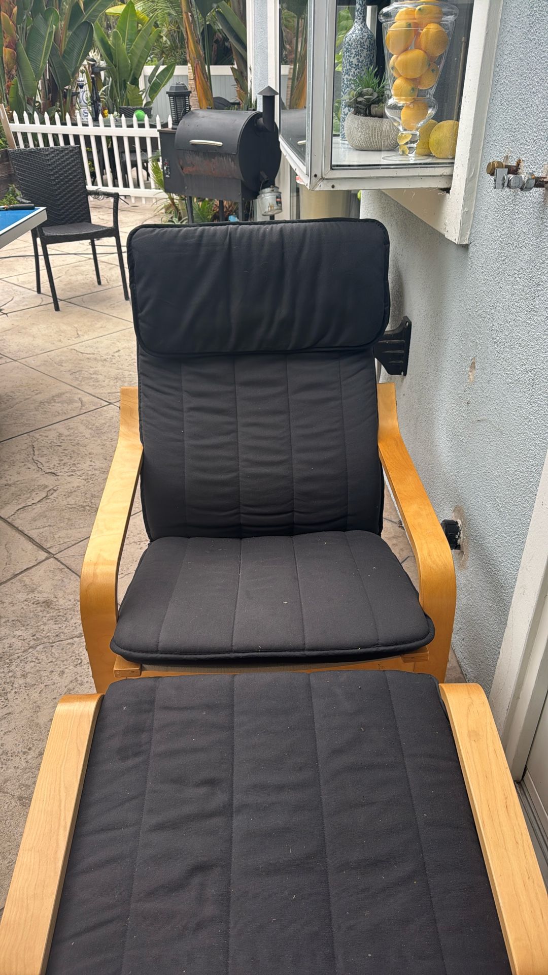Chair & Foot Stool